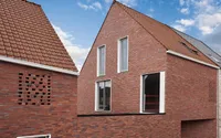 Construcție care folosește cărămida Milosa Passiebloem